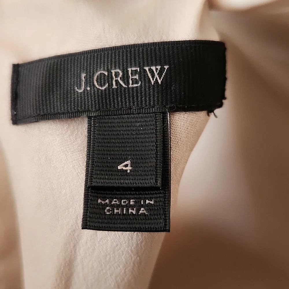 J. Crew Lace Dress Scalloped Hem Dress